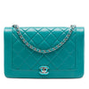 Chanel Small Quilted Crumpled Calfskin Bi Vintage Full Flap Secondhand