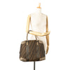 Fendi Large Zucca Canvas Mixed Media Tote Secondhand