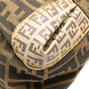 Fendi Large Zucca Canvas Mixed Media Tote Secondhand