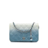 Chanel CC Quilted Ombre Patent and Aged Calfskin Crystal Wallet On Chain Secondhand