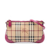 Burberry Haymarket Check Coated Canvas Peyton Crossbody Secondhand