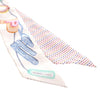 Hermès Chevaloscope Neon Twilly Scarf Secondhand