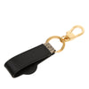 Secondhand Gucci GG Supreme and Calfskin Interlocking G Bag Charm and Key Ring