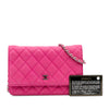 Chanel CC Caviar Wallet on Chain Secondhand