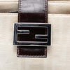 Fendi Zucca Canvas Shoulder Bag Secondhand