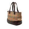 Burberry Haymarket Check Canvas Tote Secondhand