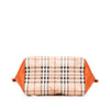 Burberry Small Haymarket Check Coated Canvas Blaze Satchel Secondhand