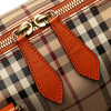 Burberry Small Haymarket Check Coated Canvas Blaze Satchel Secondhand