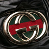 Gucci Patent Dialux Britt Web Tote Secondhand