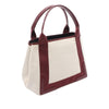 Balenciaga Canvas Navy Cabas S Tote Secondhand