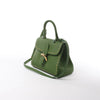 Delvaux Brillant MM Leather 2Way Handbag in Green Secondhand