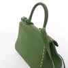 Delvaux Brillant MM Leather 2Way Handbag in Green Secondhand