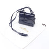 Delvaux Tempête Mini Patent Leather 2Way Crossbody Bags in Navy Blue Secondhand
