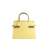 Delvaux Tempête PM Leather 2Way Crossbody Bag in Yellow Secondhand
