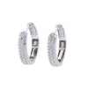 Collection Privée Diamond Earrings K18WG 4.4g 1.0 ct Secondhand