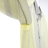DIESEL Lurex-Detail Long-Sleeved Shirt in Yellow, Size S Secondhand