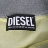 DIESEL Lurex-Detail Long-Sleeved Shirt in Yellow, Size S Secondhand