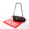 Diesel Scrunch-D Leather Shoulder Bag in Burgundy Secondhand
