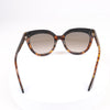 Dior Brown Havana Dior Soft 1 Cat Eye Sunglasses Secondhand