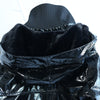 Secondhand Dondup Glossy Jacket in Black, 42 IT