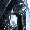 Secondhand Dondup Glossy Jacket in Black, 42 IT