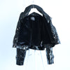 Secondhand Dondup Glossy Jacket in Black, 42 IT