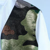 Secondhand Dsquared2 Camouflage Panel White Shirt, 48 IT