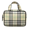 Burberry House Check Canvas Handbag Secondhand