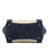 Prada Canvas and Suede Twin Pocket Double Handle Satchel Secondhand