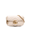 Gucci Mini GG Marmont Matelasse Calfskin Flap Crossbody Secondhand