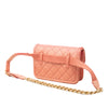 Chanel Quilted Caviar Sunset On The Sea Flap Belt Bag Secondhand