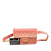 Chanel Quilted Caviar Sunset On The Sea Flap Belt Bag Secondhand