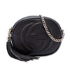 Gucci Mini Pebbled Calfskin Soho Chain Crossbody Secondhand