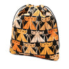 Miu Miu Nylon Cat Print Drawstring Pouch Secondhand