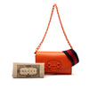 Gucci Mini Leather Horsebit 1955 Web Crossbody Secondhand