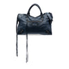 Balenciaga Lambskin Motocross Classic City Satchel Secondhand