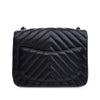 Chanel Mini Square Classic Chevron Lambskin Single Flap Secondhand