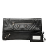 Balenciaga Lambskin Motocross Giant 12 Envelope Clutch Secondhand