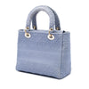 Dior Medium Embroidered Canvas Cannage Lady D Lite Secondhand