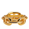 Secondhand Hermès Gold Plated Chaine d'Ancre Scarf Ring