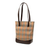 Burberry Haymarket Check Canvas Tote Secondhand