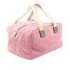 Chanel CC Canvas Chocolate Bar No.5 Camellia Bowling Bag Secondhand