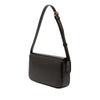 Celine Shiny Calfskin Triomphe Claude Shoulder Bag Secondhand