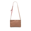 Christian Louboutin Leather Empire Trashmix Spike Loubiclutch Clutch with Strap Secondhand