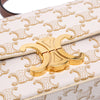 Celine Triomphe Coated Canvas Claude Shoulder Bag Secondhand
