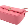 Chanel Mini Quilted Shiny Lambskin Coco Trip Flap Secondhand
