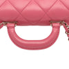 Chanel Mini Quilted Shiny Lambskin Coco Trip Flap Secondhand