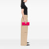 Saint Laurent Grain de Poudre Monogram Cassandre Clutch Secondhand