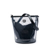 Secondhand Chanel Medium PVC and Crumpled Calfskin Camellia Coco Bucket Bag