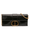Dior Leather Montaigne 30 Clutch with Chain Secondhand